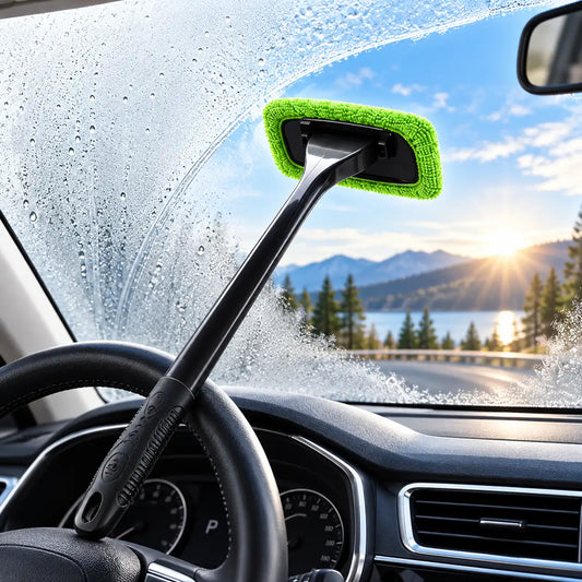 Windshield Defog & Cleaning Brush
