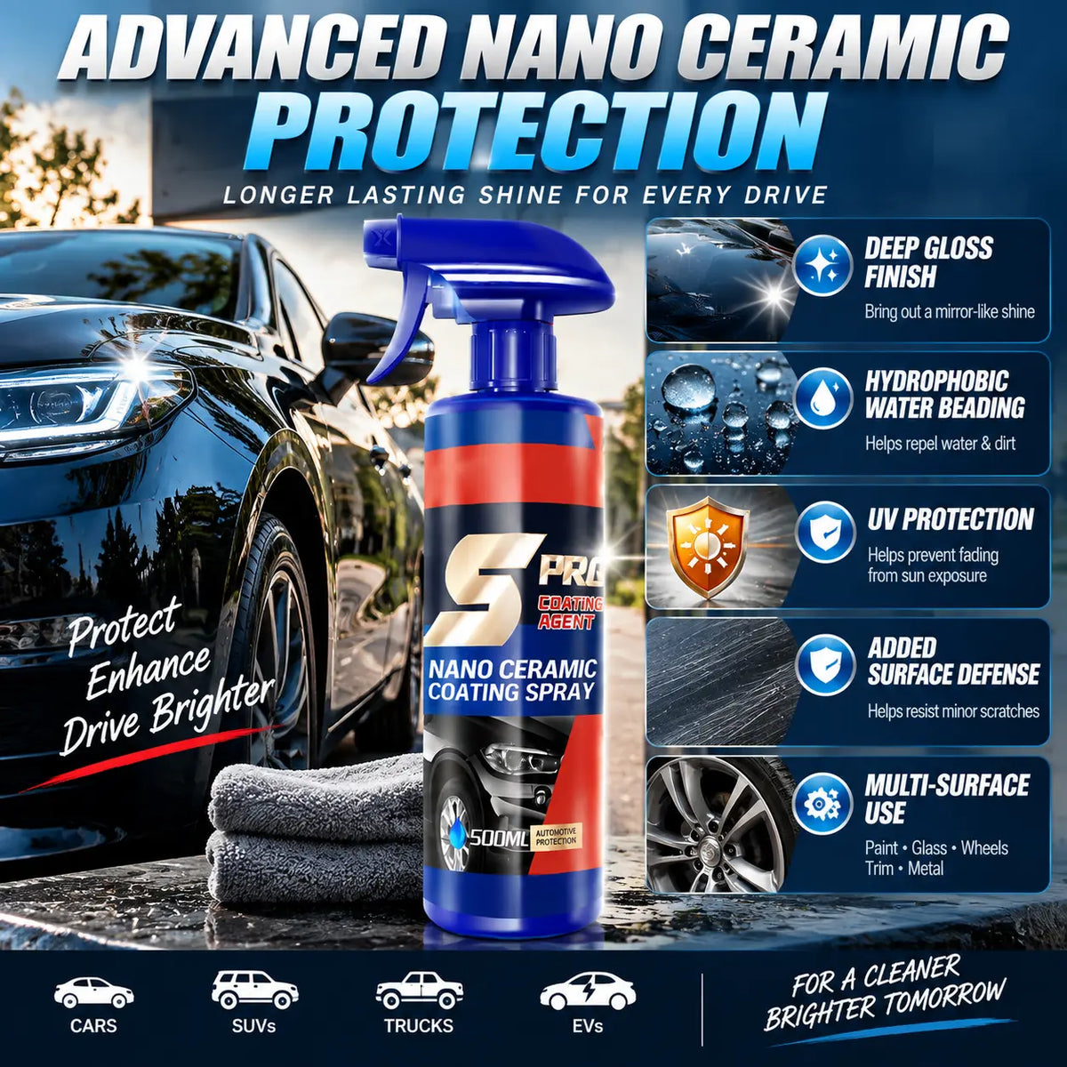 Nano Ceramic Coating Spray