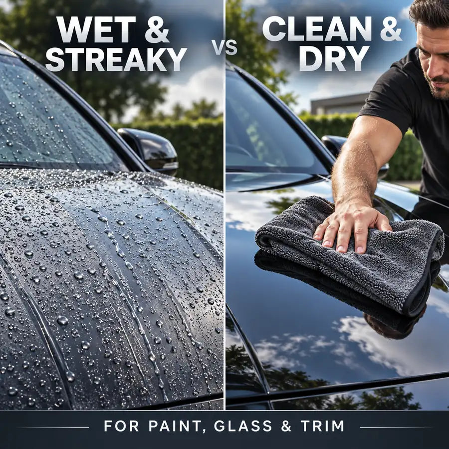Plush Microfiber Car Drying Towel