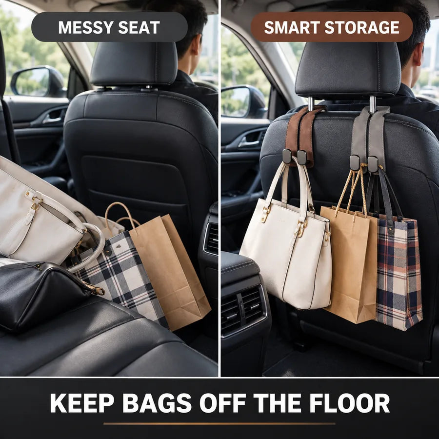 Car Seat Back Hooks