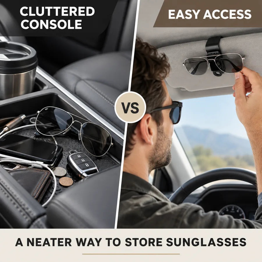 Car Visor Sunglasses Clip
