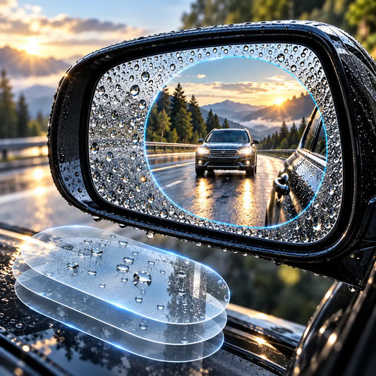 Rain-Repellent Side Mirror Film
