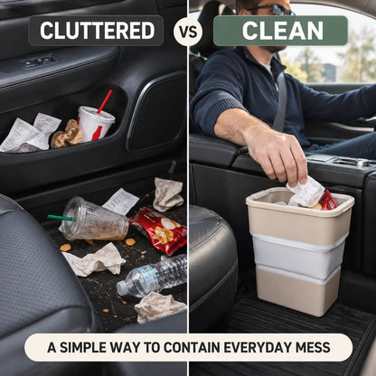 Foldable Multi-Purpose Car Trash Bin
